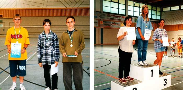 Badminton Daniel Lydia Seiffen