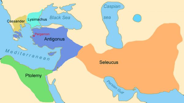 Karte Antichrist Pergamon