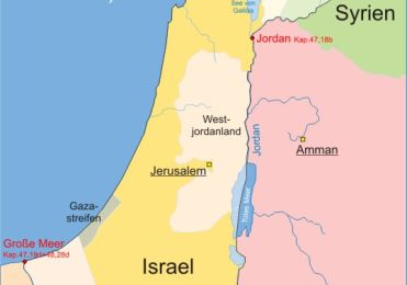 Karte Hesekiel Israel