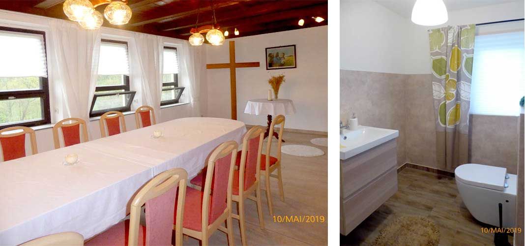 Kleine Saal innen Oberseiffenbach